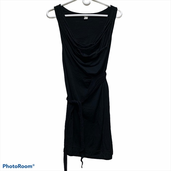 Free People Black Rope Neck Dress - Picture 6 of 12